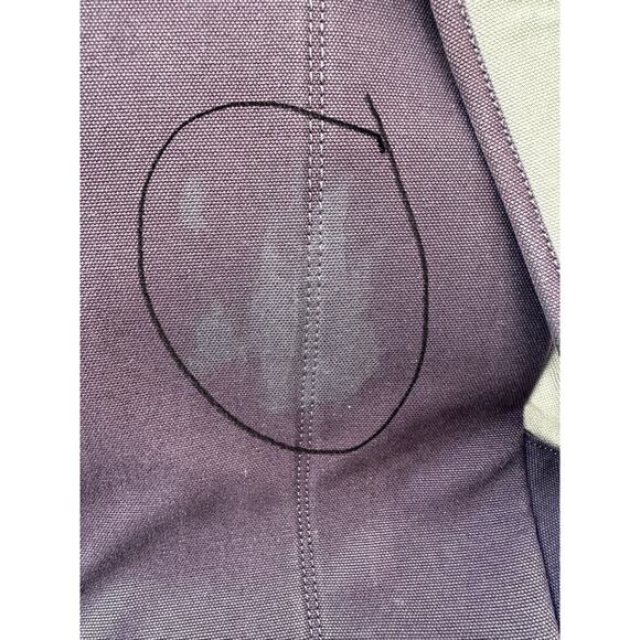 Coach Beige Heritage Web Backpack MISSING ZIP HANDLES - Picture 4 of 12